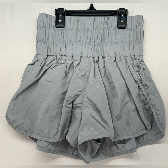 Free People Pants - Free People Movement The Way Home Shorts Gray Silver Womens Size Small